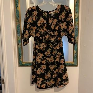 Floral mini dress